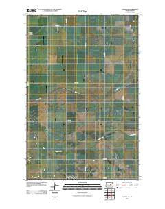 Cathay SE North Dakota Historical topographic map, 1:24000 scale, 7.5 X 7.5 Minute, Year 2011