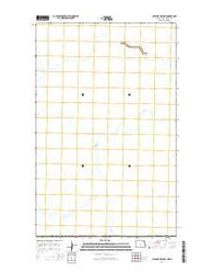 Cavalier NW OE N North Dakota Current topographic map, 1:24000 scale, 7.5 X 7.5 Minute, Year 2014