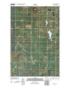 Cayuga NW North Dakota Historical topographic map, 1:24000 scale, 7.5 X 7.5 Minute, Year 2011
