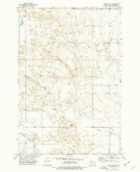 Cedar Hills North Dakota Historical topographic map, 1:24000 scale, 7.5 X 7.5 Minute, Year 1973