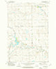 Cedar Lake North Dakota Historical topographic map, 1:24000 scale, 7.5 X 7.5 Minute, Year 1973
