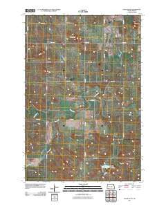 Cedar Butte North Dakota Historical topographic map, 1:24000 scale, 7.5 X 7.5 Minute, Year 2011
