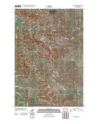 Cedar Hills North Dakota Historical topographic map, 1:24000 scale, 7.5 X 7.5 Minute, Year 2011