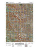 Cedar Hills North Dakota Historical topographic map, 1:24000 scale, 7.5 X 7.5 Minute, Year 2011