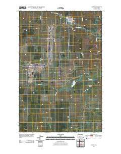 Center North Dakota Historical topographic map, 1:24000 scale, 7.5 X 7.5 Minute, Year 2011