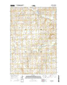 Center North Dakota Current topographic map, 1:24000 scale, 7.5 X 7.5 Minute, Year 2014