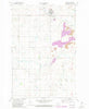 Center North Dakota Historical topographic map, 1:24000 scale, 7.5 X 7.5 Minute, Year 1972