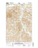 Charbonneau North Dakota Current topographic map, 1:24000 scale, 7.5 X 7.5 Minute, Year 2014