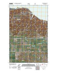Charlson North Dakota Historical topographic map, 1:24000 scale, 7.5 X 7.5 Minute, Year 2011