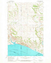 Charlson NE North Dakota Historical topographic map, 1:24000 scale, 7.5 X 7.5 Minute, Year 1965
