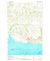 Charlson NW North Dakota Historical topographic map, 1:24000 scale, 7.5 X 7.5 Minute, Year 1965