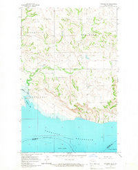 Charlson NW North Dakota Historical topographic map, 1:24000 scale, 7.5 X 7.5 Minute, Year 1965