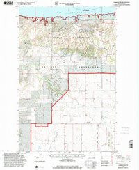 Charlson SW North Dakota Historical topographic map, 1:24000 scale, 7.5 X 7.5 Minute, Year 1997