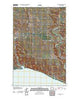 Charlson NE North Dakota Historical topographic map, 1:24000 scale, 7.5 X 7.5 Minute, Year 2011