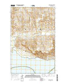 Charlson NW North Dakota Current topographic map, 1:24000 scale, 7.5 X 7.5 Minute, Year 2014