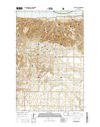 Charlson SW North Dakota Current topographic map, 1:24000 scale, 7.5 X 7.5 Minute, Year 2014