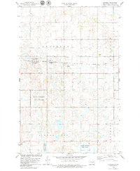 Chaseley North Dakota Historical topographic map, 1:24000 scale, 7.5 X 7.5 Minute, Year 1978