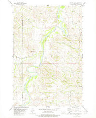 Chimney Butte North Dakota Historical topographic map, 1:24000 scale, 7.5 X 7.5 Minute, Year 1979