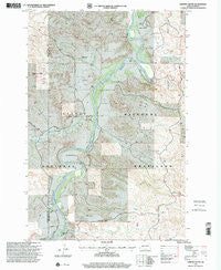 Chimney Butte North Dakota Historical topographic map, 1:24000 scale, 7.5 X 7.5 Minute, Year 1997