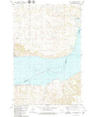 Chris Creek North Dakota Historical topographic map, 1:24000 scale, 7.5 X 7.5 Minute, Year 1979