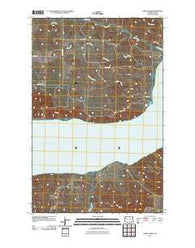 Chris Creek North Dakota Historical topographic map, 1:24000 scale, 7.5 X 7.5 Minute, Year 2011