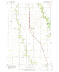 Christine North Dakota Historical topographic map, 1:24000 scale, 7.5 X 7.5 Minute, Year 1959