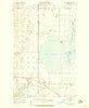 Churchs Ferry North Dakota Historical topographic map, 1:24000 scale, 7.5 X 7.5 Minute, Year 1957