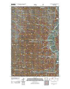 Cinnamon Creek North Dakota Historical topographic map, 1:24000 scale, 7.5 X 7.5 Minute, Year 2011