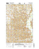 Cinnamon Creek North Dakota Current topographic map, 1:24000 scale, 7.5 X 7.5 Minute, Year 2014