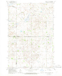Claire City NW North Dakota Historical topographic map, 1:24000 scale, 7.5 X 7.5 Minute, Year 1964