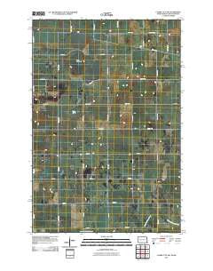 Claire City NW North Dakota Historical topographic map, 1:24000 scale, 7.5 X 7.5 Minute, Year 2011