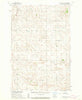 Clark Butte SW North Dakota Historical topographic map, 1:24000 scale, 7.5 X 7.5 Minute, Year 1960