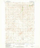 Clark Butte North Dakota Historical topographic map, 1:24000 scale, 7.5 X 7.5 Minute, Year 1960