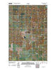 Clark Butte North Dakota Historical topographic map, 1:24000 scale, 7.5 X 7.5 Minute, Year 2011