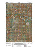 Clark Butte NW North Dakota Historical topographic map, 1:24000 scale, 7.5 X 7.5 Minute, Year 2011