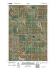 Clark Butte SW North Dakota Historical topographic map, 1:24000 scale, 7.5 X 7.5 Minute, Year 2011