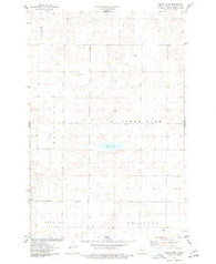 Clear Lake North Dakota Historical topographic map, 1:24000 scale, 7.5 X 7.5 Minute, Year 1975