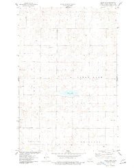 Clear Lake North Dakota Historical topographic map, 1:24000 scale, 7.5 X 7.5 Minute, Year 1975