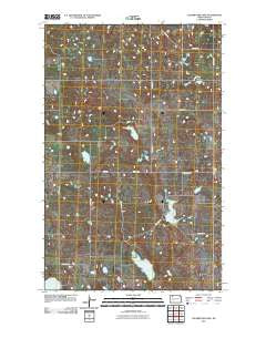 Clearwater Lake North Dakota Historical topographic map, 1:24000 scale, 7.5 X 7.5 Minute, Year 2011