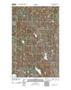 Clearwater Lake North Dakota Historical topographic map, 1:24000 scale, 7.5 X 7.5 Minute, Year 2011