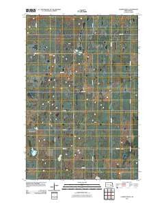 Clementsville North Dakota Historical topographic map, 1:24000 scale, 7.5 X 7.5 Minute, Year 2011