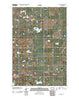 Cleveland North Dakota Historical topographic map, 1:24000 scale, 7.5 X 7.5 Minute, Year 2011