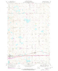 Cleveland North Dakota Historical topographic map, 1:24000 scale, 7.5 X 7.5 Minute, Year 1953