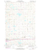 Cleveland North Dakota Historical topographic map, 1:24000 scale, 7.5 X 7.5 Minute, Year 1953