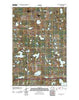 Cleveland NW North Dakota Historical topographic map, 1:24000 scale, 7.5 X 7.5 Minute, Year 2011