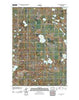 Cleveland SW North Dakota Historical topographic map, 1:24000 scale, 7.5 X 7.5 Minute, Year 2011