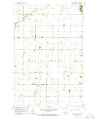 Climax SW North Dakota Historical topographic map, 1:24000 scale, 7.5 X 7.5 Minute, Year 1964