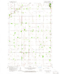 Climax SW North Dakota Historical topographic map, 1:24000 scale, 7.5 X 7.5 Minute, Year 1964