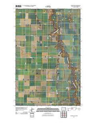 Climax NW North Dakota Historical topographic map, 1:24000 scale, 7.5 X 7.5 Minute, Year 2011