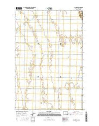 Climax SW North Dakota Current topographic map, 1:24000 scale, 7.5 X 7.5 Minute, Year 2014